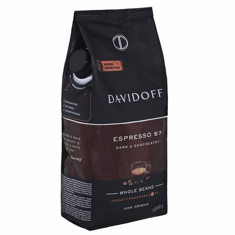 ⁨Kawa ziarnista Davidoff Espresso 57 1000g⁩ w sklepie Wasserman.eu