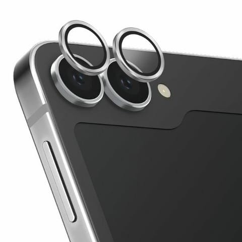 UNIQ Optix Aluminium Camera Lens Protector Sam Z Flip6 F741 sterling silver szkło na obiektyw aparatu z aplikatorem w sklepie Wasserman.eu