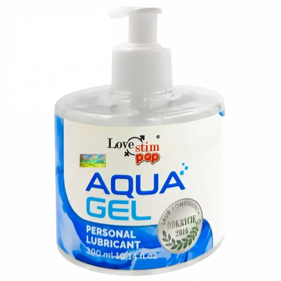 ⁨Uniwersalny lubrykant intymny Aqua Gel 300ml LoveStim⁩ w sklepie Wasserman.eu