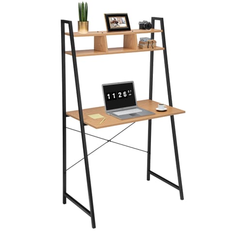 Biurko industrialne loftowe Arvika modern pine w sklepie Wasserman.eu