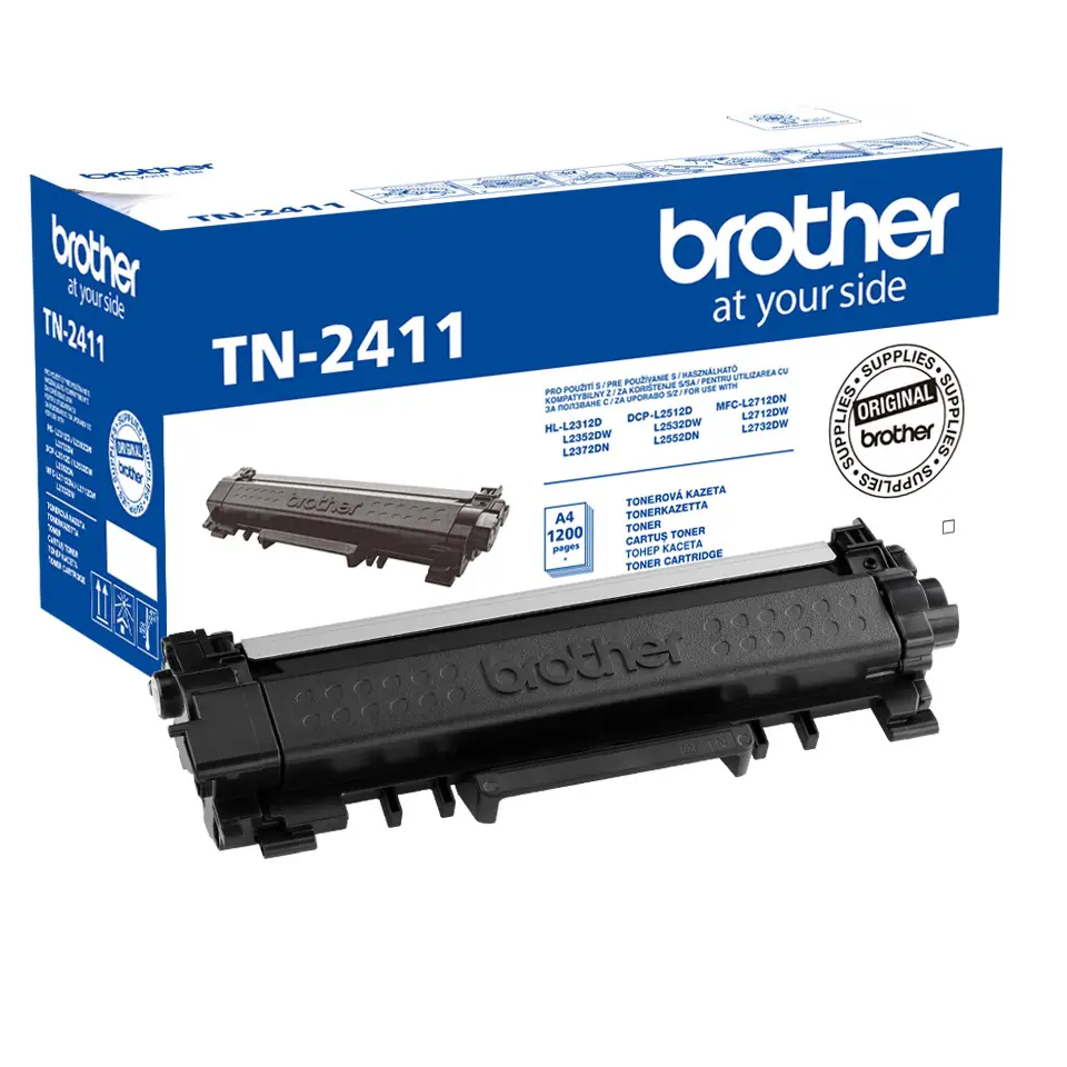 ⁨Tonner TN-2411 Black 1200 for HL/DCP/MFC-L2xx2⁩ at Wasserman.eu