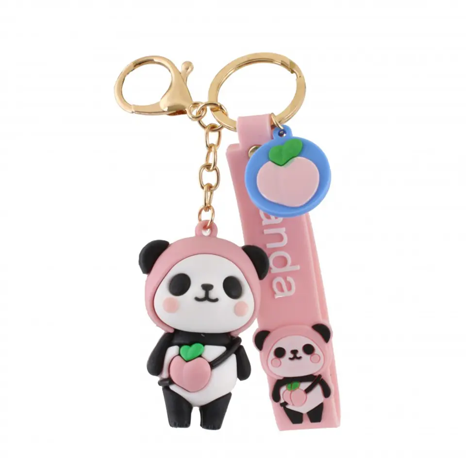 ⁨Brelok do kluczy Panda pink BRL86⁩ w sklepie Wasserman.eu