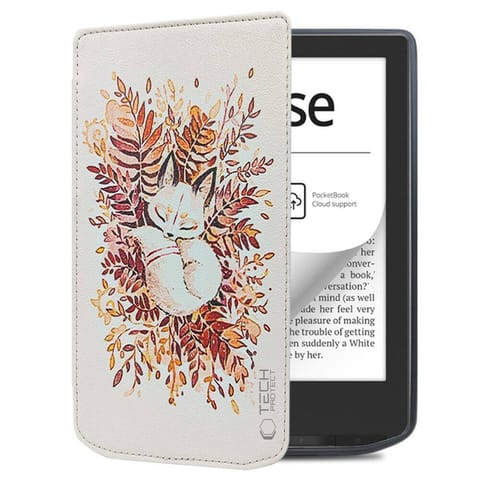 ⁨Etui POCKETBOOK VERSE / VERSE PRO Tech-Protect SmartCase Beige Fox⁩ w sklepie Wasserman.eu