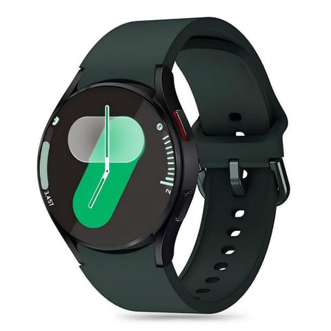 ⁨Pasek do GALAXY WATCH 4 / 5 / 5 PRO / 6 / 7 / FE Tech-Protect Silicone Olive Green⁩ w sklepie Wasserman.eu