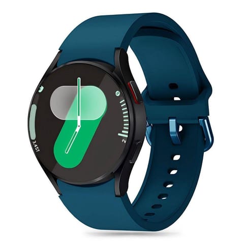 ⁨Pasek do GALAXY WATCH 4 / 5 / 5 PRO / 6 / 7 / FE Tech-Protect Silicone Montego Blue⁩ w sklepie Wasserman.eu