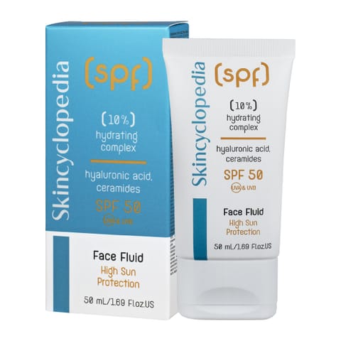 ⁨SKINCYCLOPEDIA [SPF] Nawilżający Fluid do twarzy z ochroną przeciwsłoneczną SPF50  50 ml⁩ w sklepie Wasserman.eu