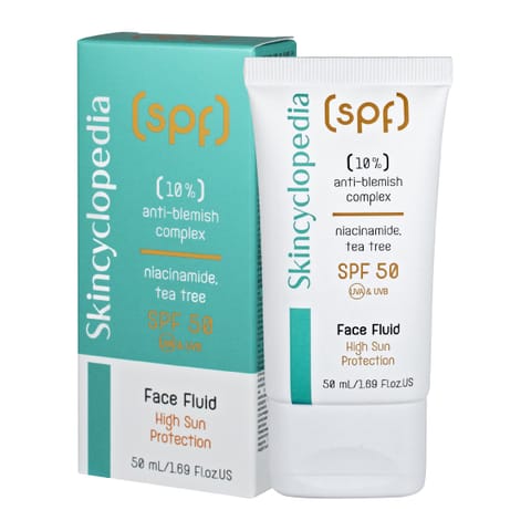 ⁨SKINCYCLOPEDIA [SPF] Fluid z ochroną przeciwsłoneczną przeciw przebarwieniom SPF50  50 ml⁩ w sklepie Wasserman.eu