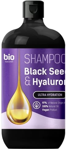 ⁨BIO NATURELL Black Seed Oil & Hyaluronic Acid Szampon dla wszystkich typów włosów 946 ml⁩ w sklepie Wasserman.eu