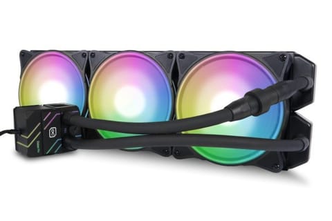 ⁨Alphacool Eisbaer Pro Aurora 420 CPU Complete Water Cooling, D-RGB - 420mm⁩ at Wasserman.eu