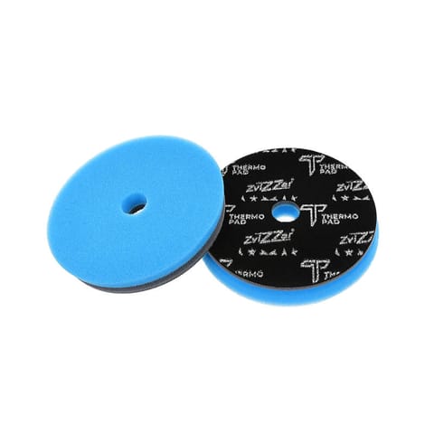⁨ZviZZer Thermo All-Rounder Pad Blue 140/20/125 - niebieska gąbka polerska mocno tnąca⁩ w sklepie Wasserman.eu