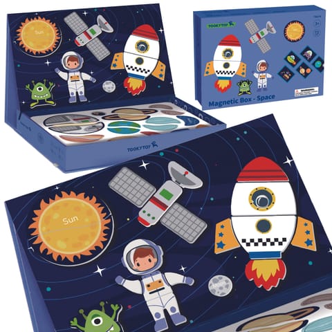 TOOKY TOY Układanka Magnetyczna Kosmos Puzzle w sklepie Wasserman.eu