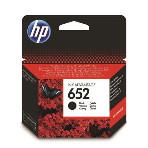 ⁨Tusz HP 652 oryginalny (czarny)⁩ w sklepie Wasserman.eu
