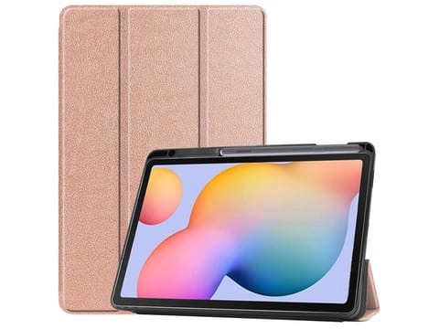 ⁨Etui obudowa Alogy Smart Case do Galaxy Tab S6 Lite 10.4 2020/ 2022 P610/P615 Rose Gold⁩ w sklepie Wasserman.eu