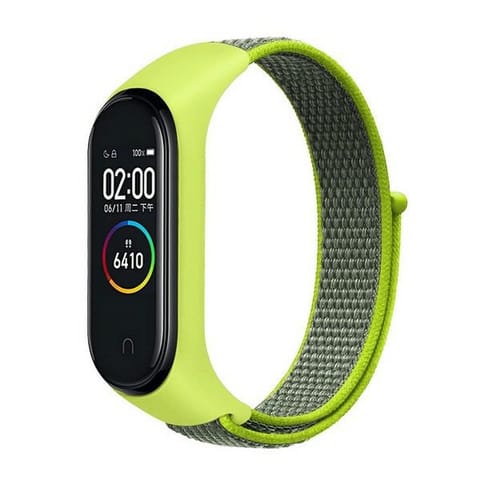 ⁨Beline pasek Mi Band 7/6/5/4/3 NylonLoop żółty/yellow⁩ w sklepie Wasserman.eu