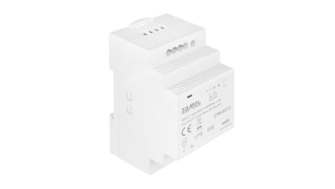 ⁨Zasilacz impulsowy montowany na szynie TH-35 (DIN) 60W 12V DC typ: ZTM-60/12 EXT10000283⁩ w sklepie Wasserman.eu