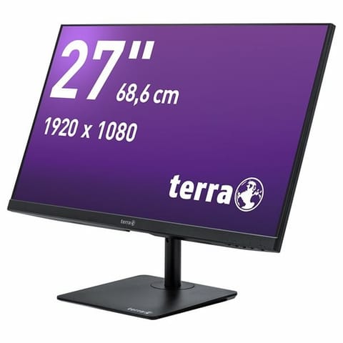 ⁨Wortmann AG TERRA 3030230 computer monitor 68.6 cm (27") 1920 x 1080 pixels Full HD LED Black⁩ at Wasserman.eu