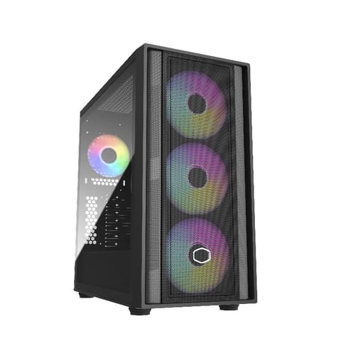 ⁨Cooler Master obudowa MasterBox 600 Czarna, ARGB⁩ w sklepie Wasserman.eu