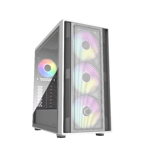 ⁨Cooler Master obudowa MasterBox 600 Biała, ARGB⁩ w sklepie Wasserman.eu