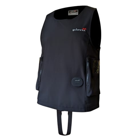 ⁨Glovii GMV2M water sport vest Black Softshell⁩ at Wasserman.eu