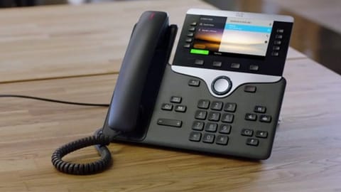 ⁨Cisco 8851 IP phone Black⁩ at Wasserman.eu