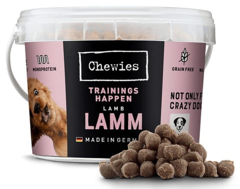 ⁨Chewies Trainings-Happen Lamb bucket 300g⁩ at Wasserman.eu