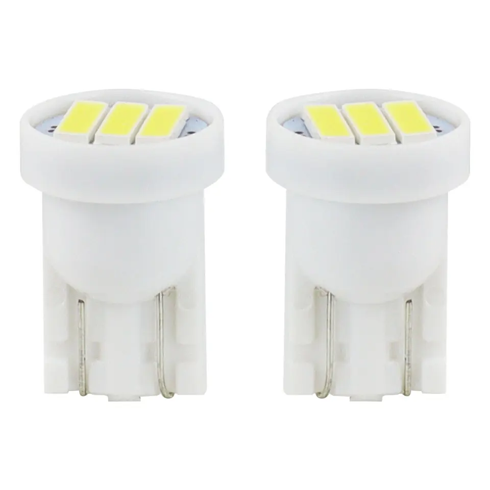 ⁨Żarówki led standard t10 w5w 3xsmd 7020 12v amio-01096⁩ w sklepie Wasserman.eu