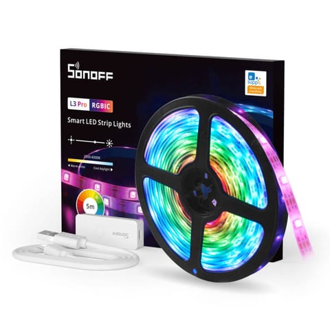 ⁨Sonoff L3 Pro 5m Smart LED Strip⁩ at Wasserman.eu