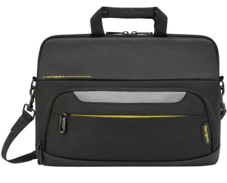 ⁨CityGear 14 inch Slim Topload Laptop Case - Black⁩ at Wasserman.eu