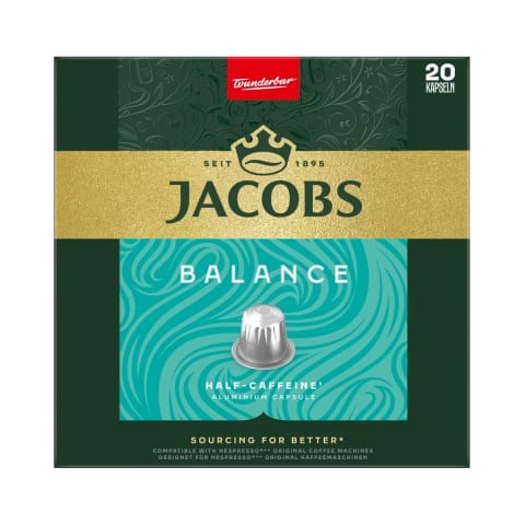 ⁨Jacobs Balance Kapsułki 20 szt.⁩ w sklepie Wasserman.eu