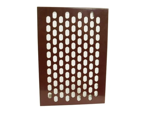 ⁨KRATKA WENTYLACYJNA METALOWA DO WEWN D/TKM 140*210MM BRĄZOWA⁩ w sklepie Wasserman.eu