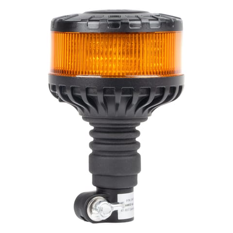 ⁨Lampa ostrzegawcza błyskowa kogut led w28p 12v 24v amio-04104⁩ w sklepie Wasserman.eu