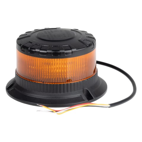 ⁨Lampa ostrzegawcza błyskowa kogut led w28b 12v 24v amio-04106⁩ w sklepie Wasserman.eu