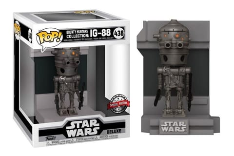 ⁨PROMO FUNKO POP FIGURKA Star Wars Deluxe Bounty Hunters IG-88 56106⁩ w sklepie Wasserman.eu