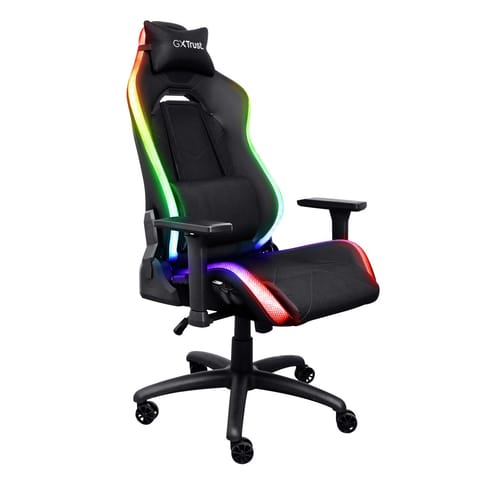 ⁨Trust GXT 719 Ruya PC gaming chair Padded seat Black⁩ at Wasserman.eu