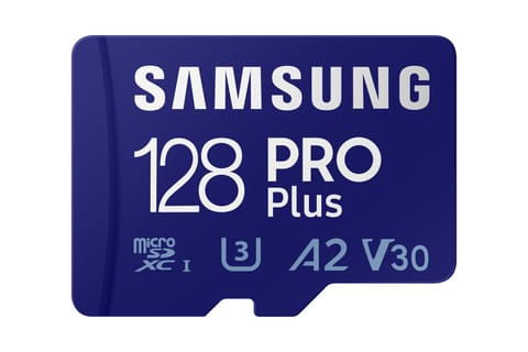 ⁨SAMSUNG PRO Plus micro SDXC 128GB MB-MD128KB/WW +czyt⁩ w sklepie Wasserman.eu