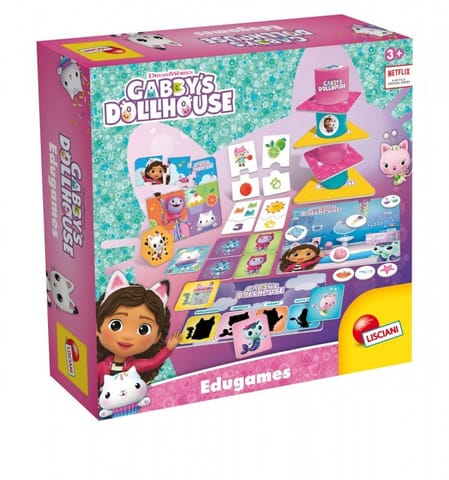 ⁨Collection of educational games Gabi's Cat House 103348 LISCIANI⁩ at Wasserman.eu