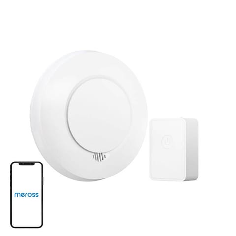 ⁨Inteligentny czujnik dymu WiFi Meross GS559A (HomeKit)⁩ w sklepie Wasserman.eu