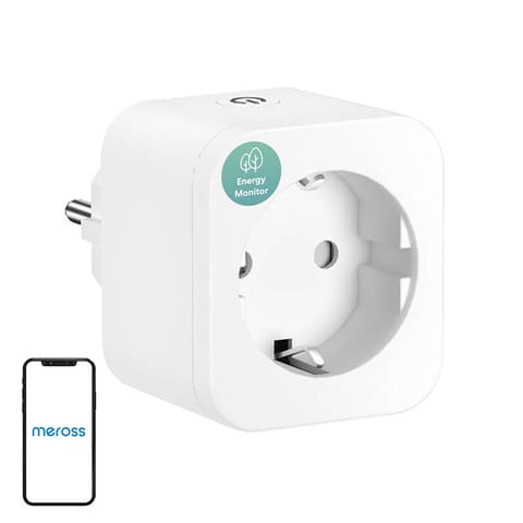 ⁨Inteligentne gniazdo MEROSS MSS305-EU z pomiarem energii (Non-HomeKit)⁩ w sklepie Wasserman.eu