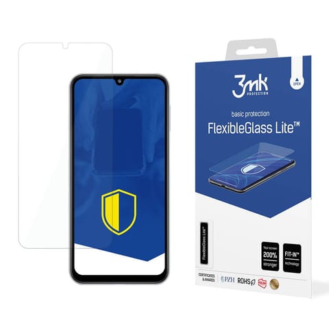 ⁨Szkło Hybrydowe SAMSUNG GALAXY M34 5G 3mk Flexbile Glass Lite Cienkie (0,16mm) Clear⁩ w sklepie Wasserman.eu