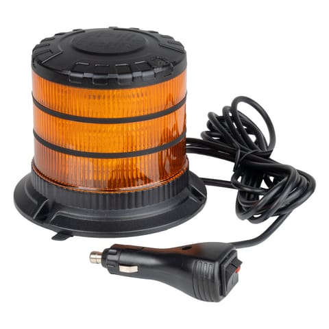 ⁨Lampa ostrzegawcza błyskowa kogut led w30m 12v 24v amio-04111⁩ w sklepie Wasserman.eu