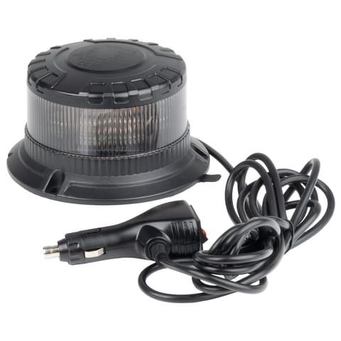 ⁨Lampa ostrzegawcza błyskowa kogut led w28m 12v 24v amio-04108⁩ w sklepie Wasserman.eu