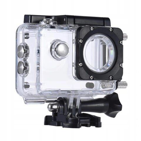 ⁨SJCAM Waterproof Motorcycle Case for SJ4000/SJ4000X Transparent⁩ at Wasserman.eu