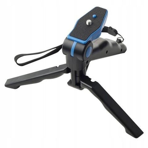 ⁨SJCAM camera stabiliser tripod mount Black and blue⁩ at Wasserman.eu