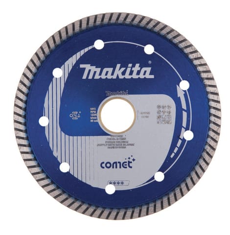 ⁨MAKITA DIAMOND BLADE 125x22,23mm SOLID (DRY/WET) CONCRETE, BRICK, TILES⁩ at Wasserman.eu