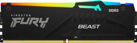 ⁨Kingston Technology FURY Beast 32GB 6000MT/s DDR5 CL30 DIMM (Kit of 2) RGB XMP⁩ at Wasserman.eu