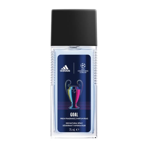 ⁨ADIDAS UEFA Champions League Goal Dezodorant perfumowany -  naturalny spray 75 ml⁩ w sklepie Wasserman.eu