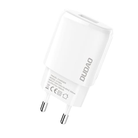 ⁨Dudao ładowarka sieciowa USB-A 7.5W biały (A1sEU)⁩ w sklepie Wasserman.eu