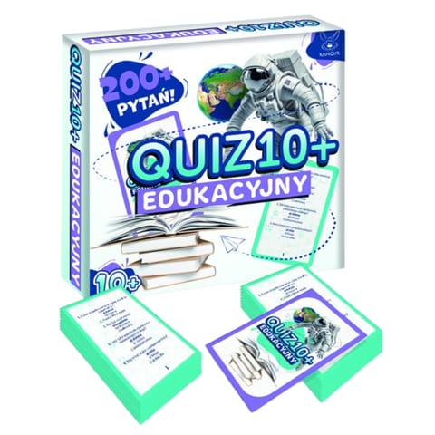 ⁨Quiz Wiedzy 10+ Gra Edukacyjna Ponad 200 Pytań Ciekawostki Informacje⁩ w sklepie Wasserman.eu