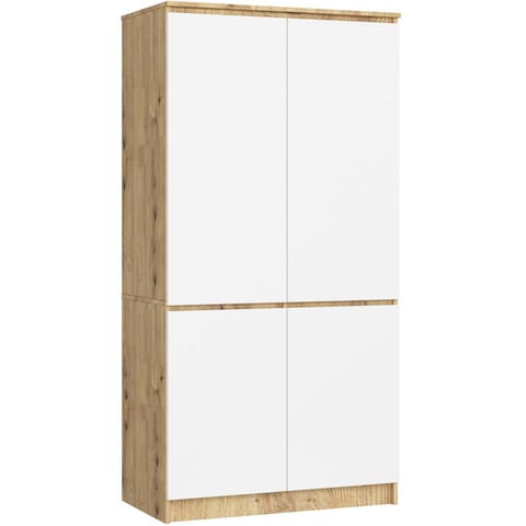 ⁨SZAFA S90 4D CLP ARTISAN / BIAŁY⁩ w sklepie Wasserman.eu