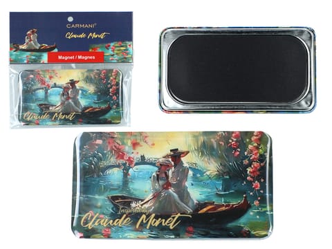 ⁨Magnes prostokątny -  Inspirowane malarstwem C. Monet (CARMANI)⁩ w sklepie Wasserman.eu